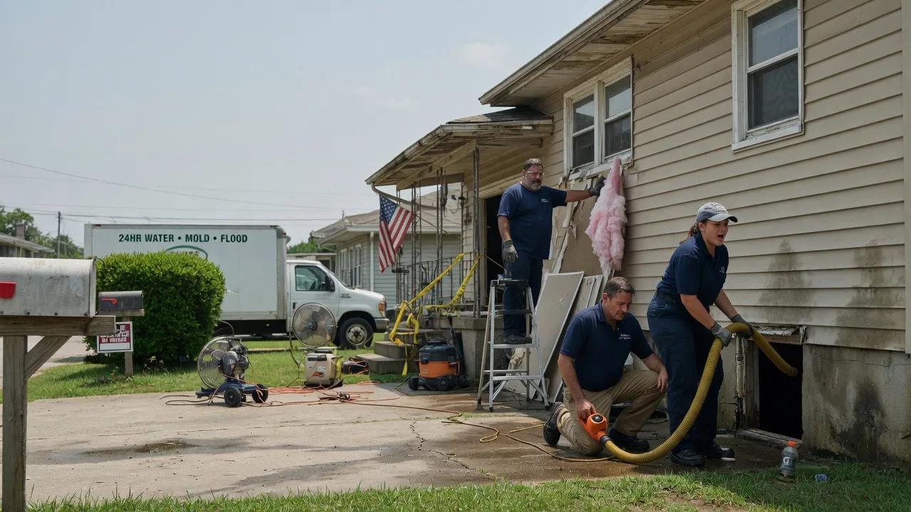 Water Damage Repair in Oxford, IA near me